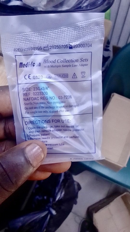 23G Blood Collection Set (Butterfly Needle) 3