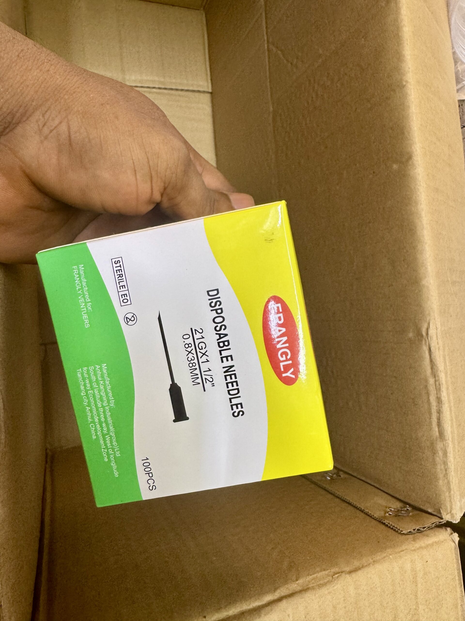 Disposable Needle 21G 1