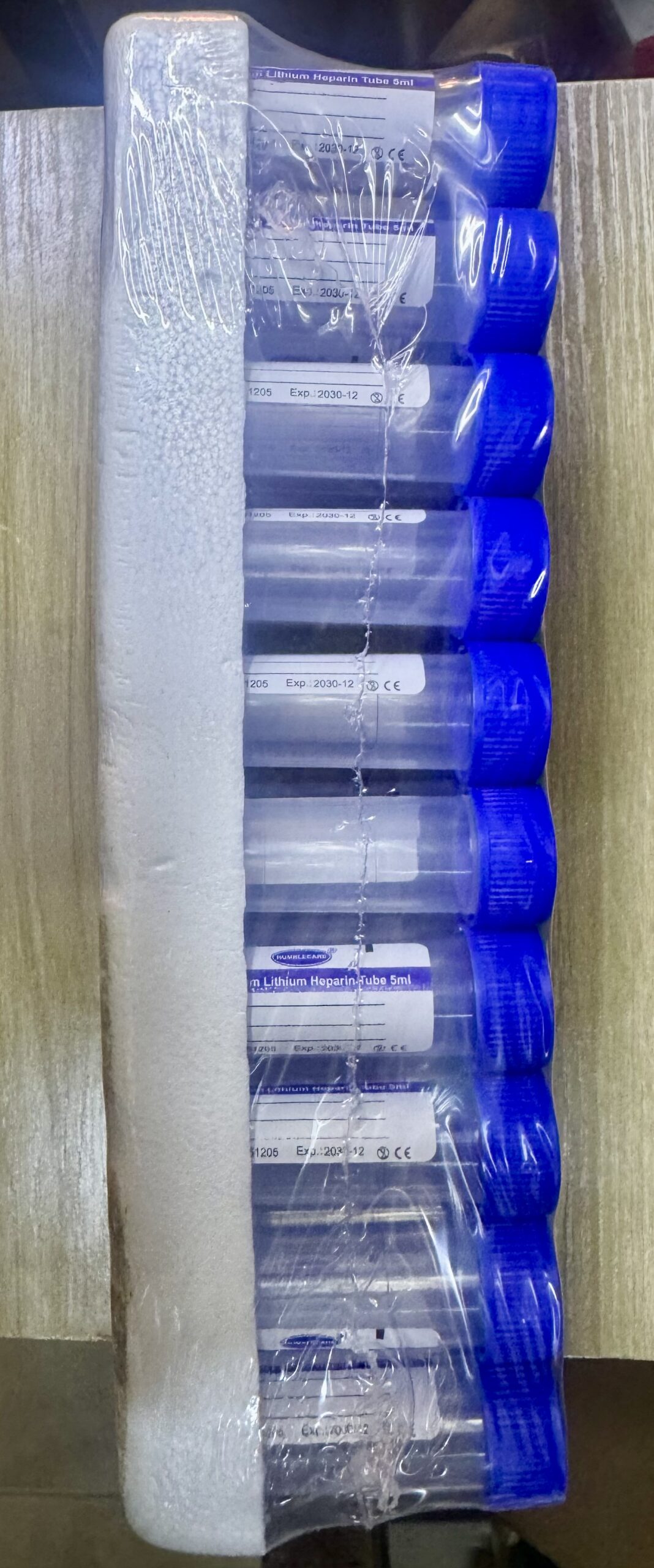 5ml Non-Vacuum Lithium Heparin Blood Collection Tube 3
