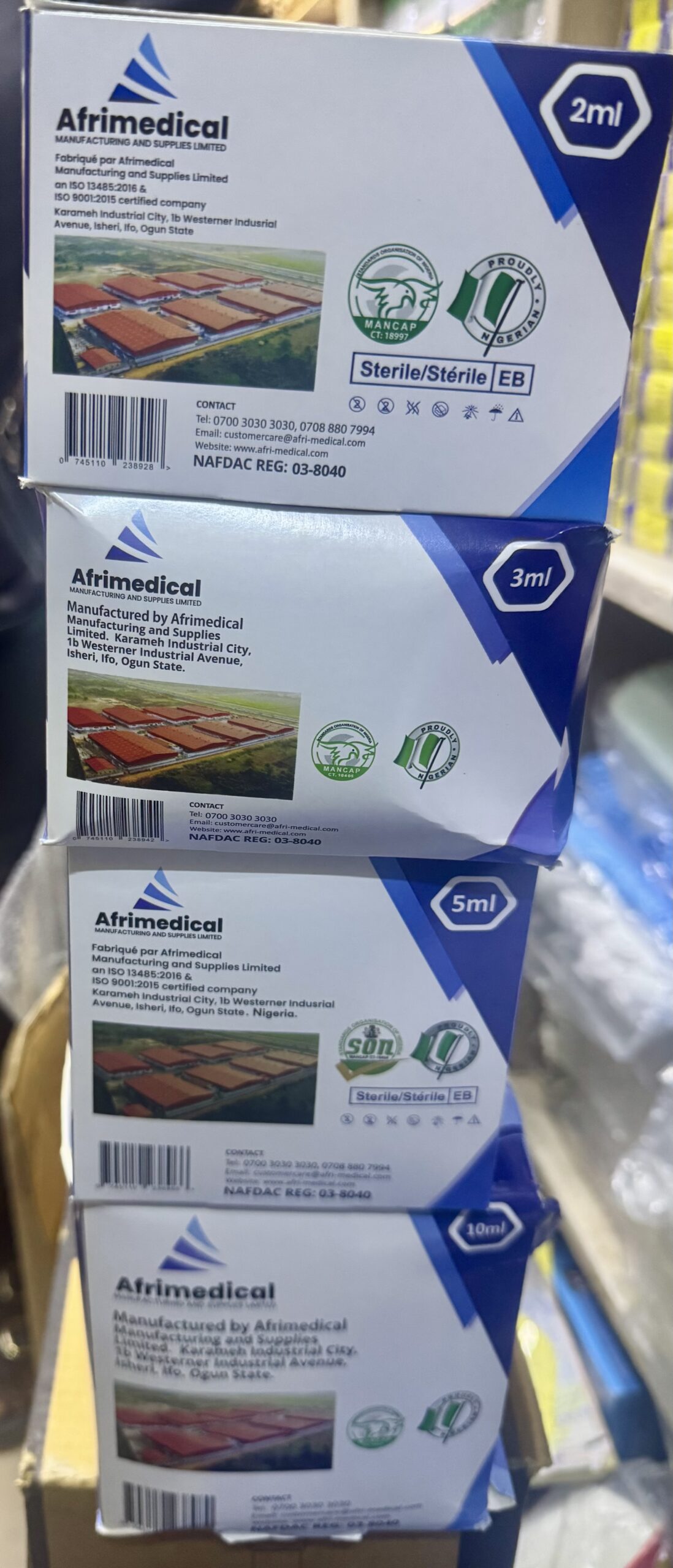Aftiject Needle and Syringe (2ml, 3ml, 5ml, 10ml) 2