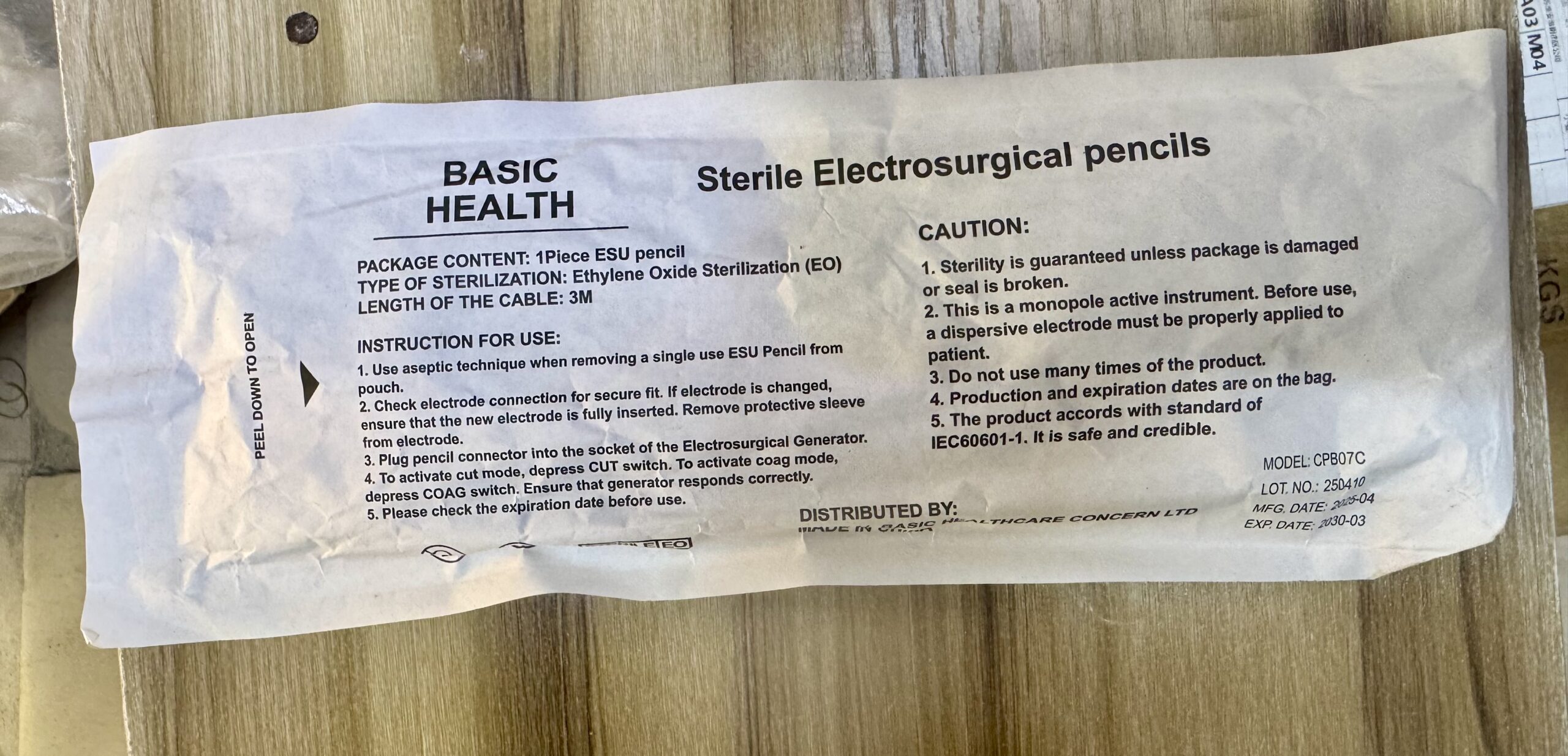 Electrosurgical Pencil 2