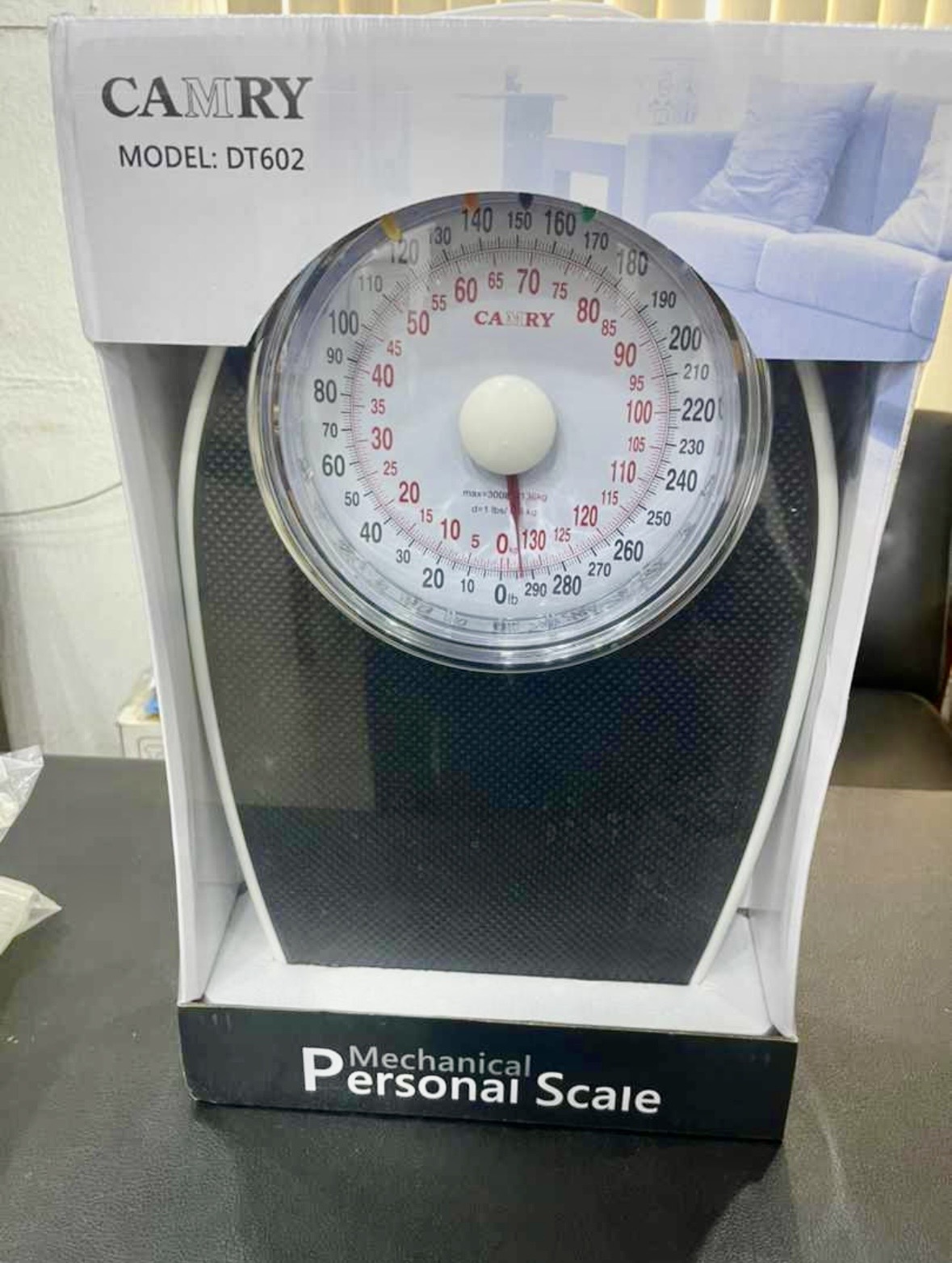 Camry DT602 Manual Mechanical Personal Weighing Scale (136kg) 1